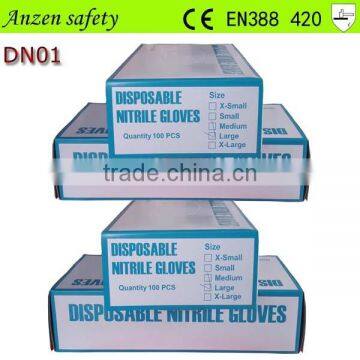 China Glove Factory Powder Free Examination Nitrile Glove photo-4