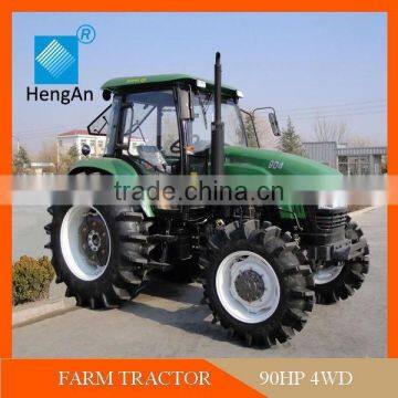 China high quality 90hp 4wd tractor DQ904