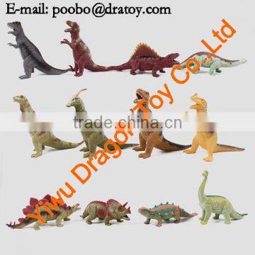 OEM best quality small rubber dinosaur toy