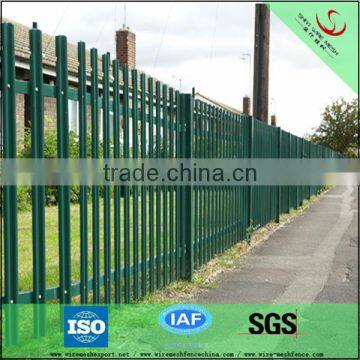 Hot sale galvanized palisade fencing