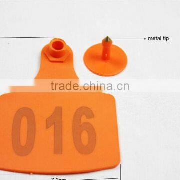 Animal Brass Cow Tags Imprinted Cattle Ear Tags photo-3