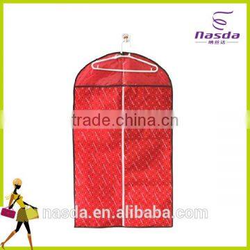 garment bag men's suit cover,foldable garment bag for wedding dresses,hot sale red nonwoven suit cover