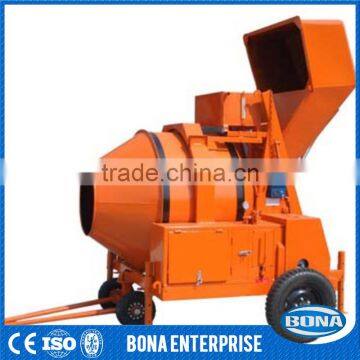 On site multiquip pull behind concrete mixer