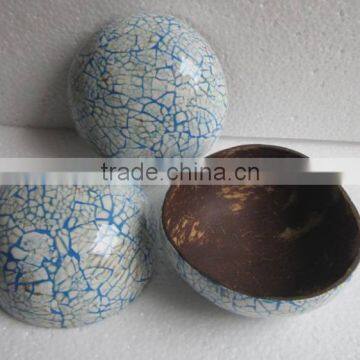 Nice Design Coconut Shell Bowl With Eggshell Outside, Wholesale Bowl From Vietnam