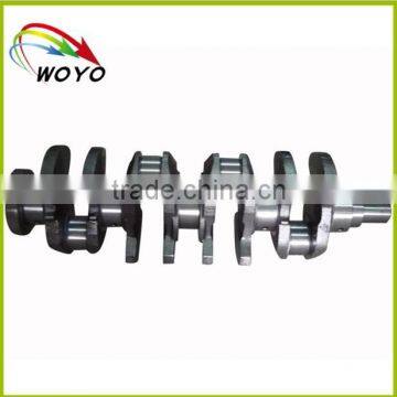 Forged steel and ductile cast iron crankshaft for tractor generator