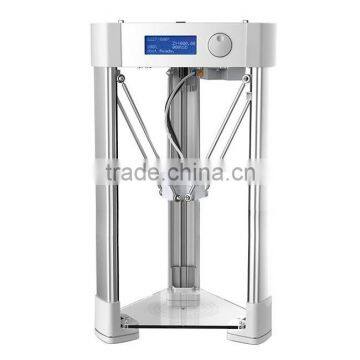 Assembled 100*100*200mm Build Size Start-up Delta 3D Printer Machine Entry Level 3D Printer China for Eductional School