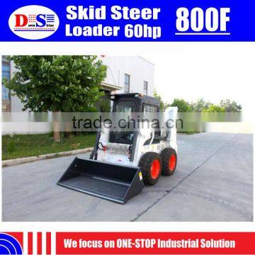 Hot Sale 800F Skid Steer Loader With Factory Price WECAN Skid Steer Tires 10-16.5 photo-3