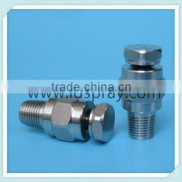 1/8",1/4",3/8" Smaller Flow Rate Hollow Cone Liquid Spray Nozzle With Removable Deflection Cap photo-3