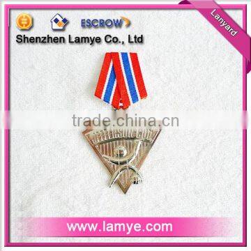 Test passed medal ribbon lanyard