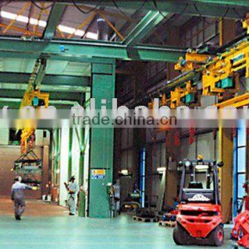 advanced truck painting conveyor line