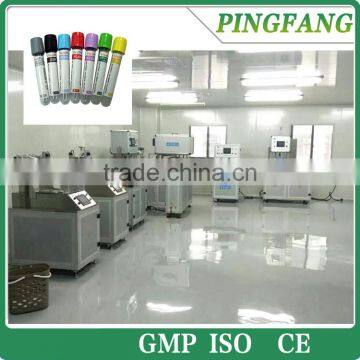 Disposable vacuum blood collection tube production line