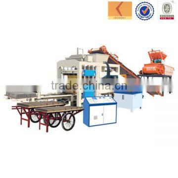 hydraulic concrete block machine