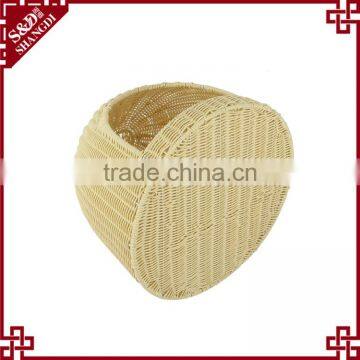 Eco-friendly Resin Wicker Woven Toy Storage Basket Baby Gift Baskets photo-2