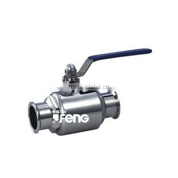 Sanitary Grade No Straight-way Type Quick-installment Ball Valve