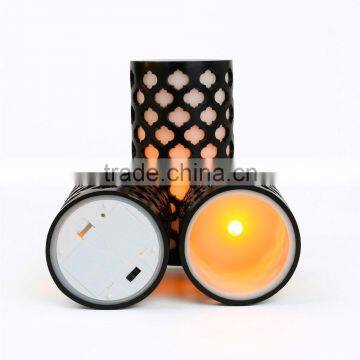 Led Flameless Candles Led Carved Flameless Flickering Real Wax Candles With Remote Control LED Remote Wax Candles photo-2
