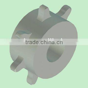 IS615 Radius Flush Grid With Pop-up Flights Plastic Conveyor Belt photo-4