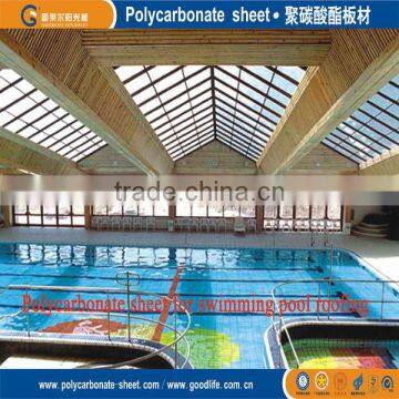 polycarbonate sheet for swimming pool covers roof