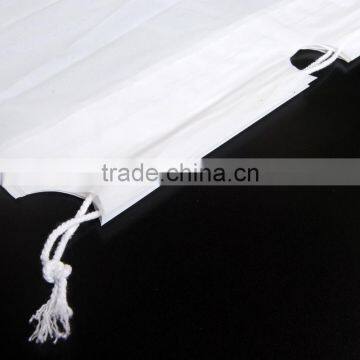 Wholesale EN13432/ ASTMD6400 Certificated 100% Biodegradable Cornstarch Drawstring Shopping Bag photo-2