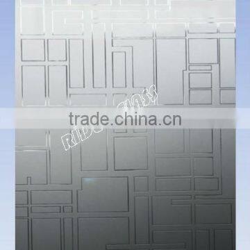 4-12mm Nets Deep Acid Etched Glass with CE & ISO9001