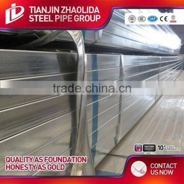 Cold Rolled Think Wall Hot Dip Galvanized Square Tubes for Low Pressure Water Pipe Oil Gas Use photo-5