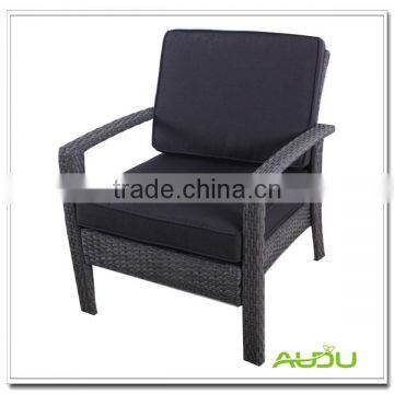 Audu Living Room Chair,Living Room Single Rattan Chair With Handle