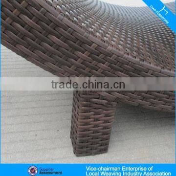 Modern Rattan Furniture Garden Sun Lounger Rattan Pool Lounge Chair CF739 photo-5
