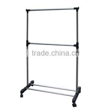 Hanging Clothes Drying Rack With Heavy Duty Loading Elegant Garment Rack Style photo-5