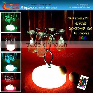 LED Goblet Bar Shelf/ Illuminated Wineglass Shelf photo-3