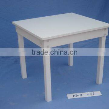 Child Small Table Solid Wood Round Table photo-4