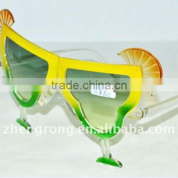 Novel item fashion party new plastic promotion sunglass