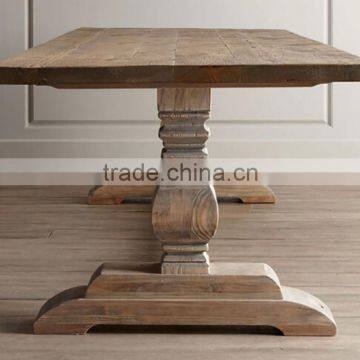 2016 Hot Saele American Retro Modern Fashion Rectangular Wooden Dining Table and Chairs photo-3