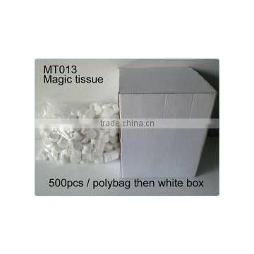 Hangzhou Supplier Hot Sales Fancy Compressed Non-Woven Tissue 100% Rayon, 50 gsm