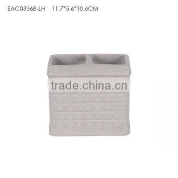 High quality resin marble bathroom accessories set