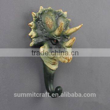 Life-like Resin Decorative Artificial Dragon Wall Mounted Cloth Hook photo-6