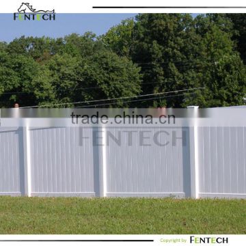 Hot Sale Outside Vinyl Privacy Fence