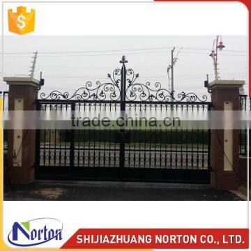 European new fashion carved cast iron gate for sale NTIRG-001LI