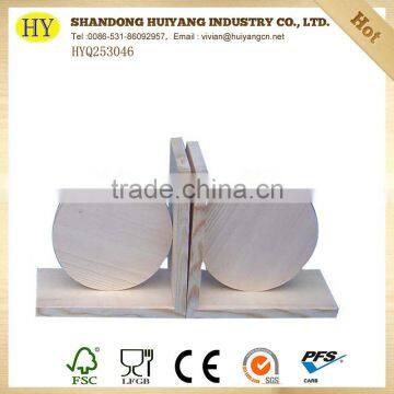 Unfinished Cheap Wooden Bookend for Sale photo-6
