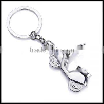 Creative key chains metal scooter key finder factory