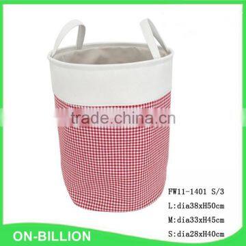 Household Necessary Fabric Foldable Cloth Storage Basket photo-2