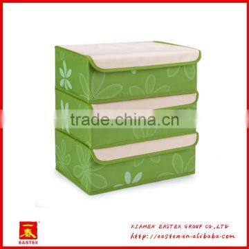 High Quality Oxford Cloth Socks/bra/briefs Storage Box 3 Pcs a Set photo-2