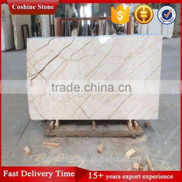 Natural Beige Cream Block Marble Slab Price for Sale photo-2