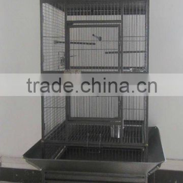 Top Play Stand large Metal Parrot Cage for breeding bird with 4 wheels