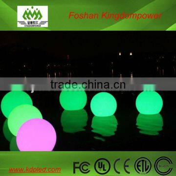 waterproof color changing led pool ball