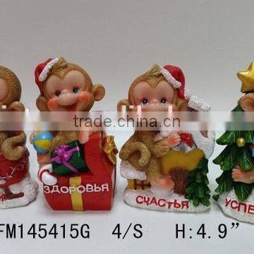 Resin 2016 Newest Russian Monkey Shape Fridge Magnet photo-5