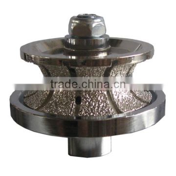 Vacuum Brazed Diamond Profile Wheel /V-shaped Brazed Diamond router bits