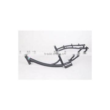 aluminum bicycle frame with different colors