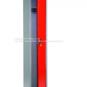 Popular Single Door Metal Steel Clothes Cabinet Locker photo-4