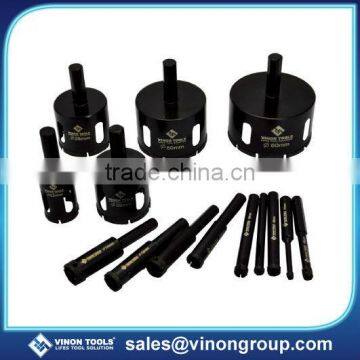 High quality Electro-plated Diamond Drill Bit DRY Kit, Diamond core bit, Diamond hole saw for Tile & Glass