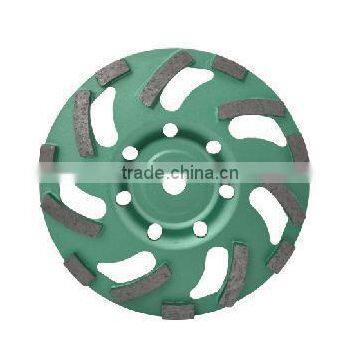 Right Fan Type Cup Grinding Wheel
