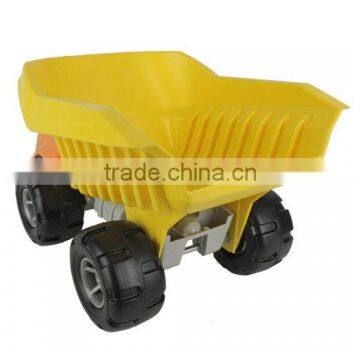Dongguan Toy Big Plastic Dump Truck Yellow Cab and Orange Dump From ICTC Factory photo-6